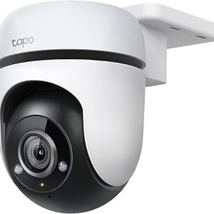 Tapo 1080P Outdoor Wired Pan/Tilt Security Wi-Fi Camera, 360° View, Motion Tracking, Works with Alexa & Google Home, Night Vision, Free AI Detection, Cloud & SD Card Storage(up to 512GB), Tapo C500…